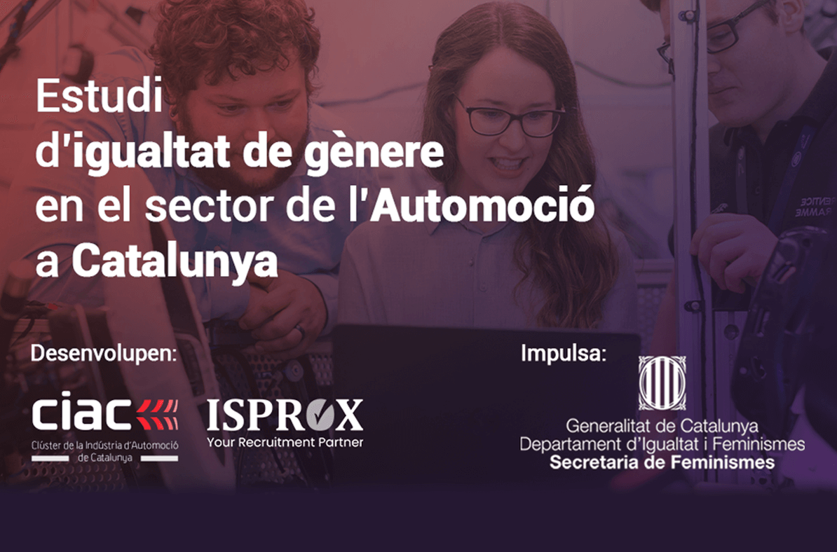 Presentación “Estudio de igualdad de género en el sector de la Automoción en Catalunya” del CIAC