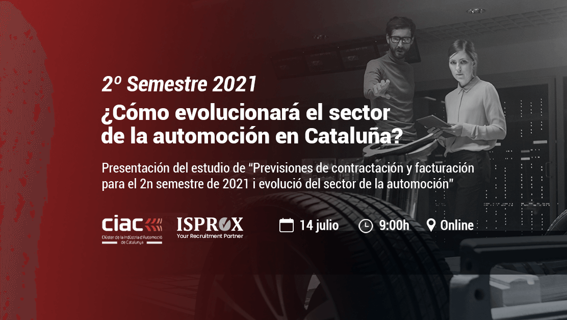 Presentación estudio de previsiones de contratación y facturación en el sector de la automoción