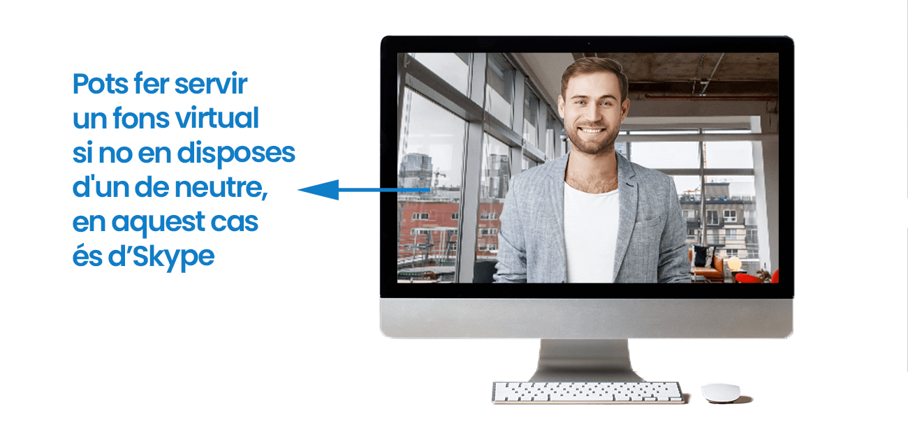 Imatge d'exemple fons virtual