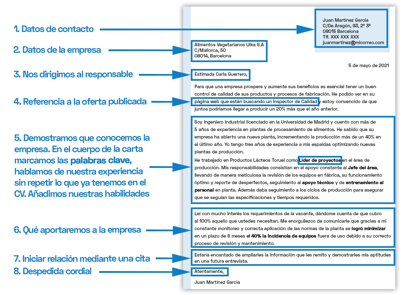 Imagen de como hacer una carta de presentacion carta de presentacion correcta
