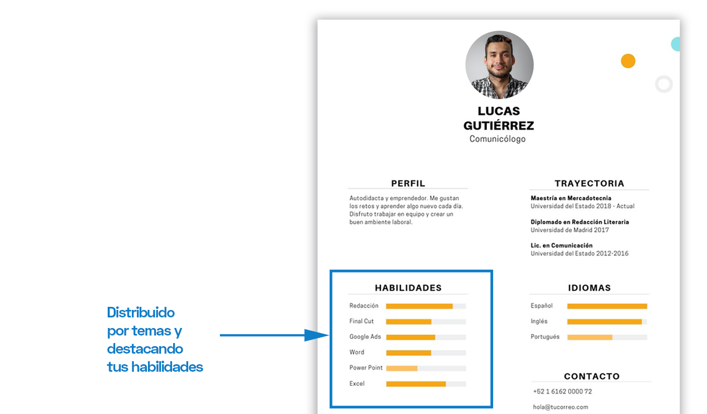 Imagen Currículum combinado